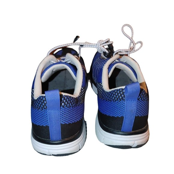 MENS APEX SNEAKERS SIZE 9.5 BLUE/BLACK/WHITE - Picture 6 of 9